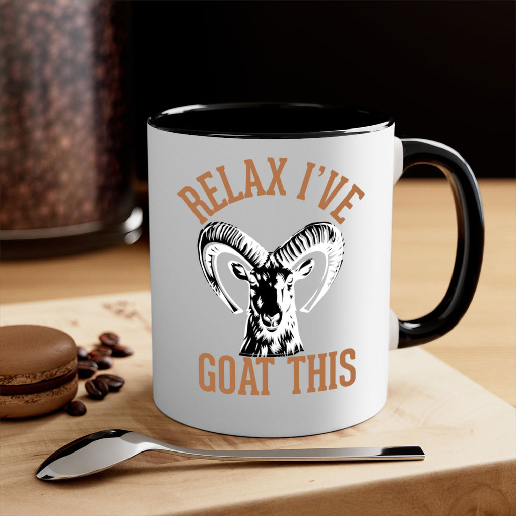 relax i’ve goat this Style 2#- goat-Mug / Coffee Cup
