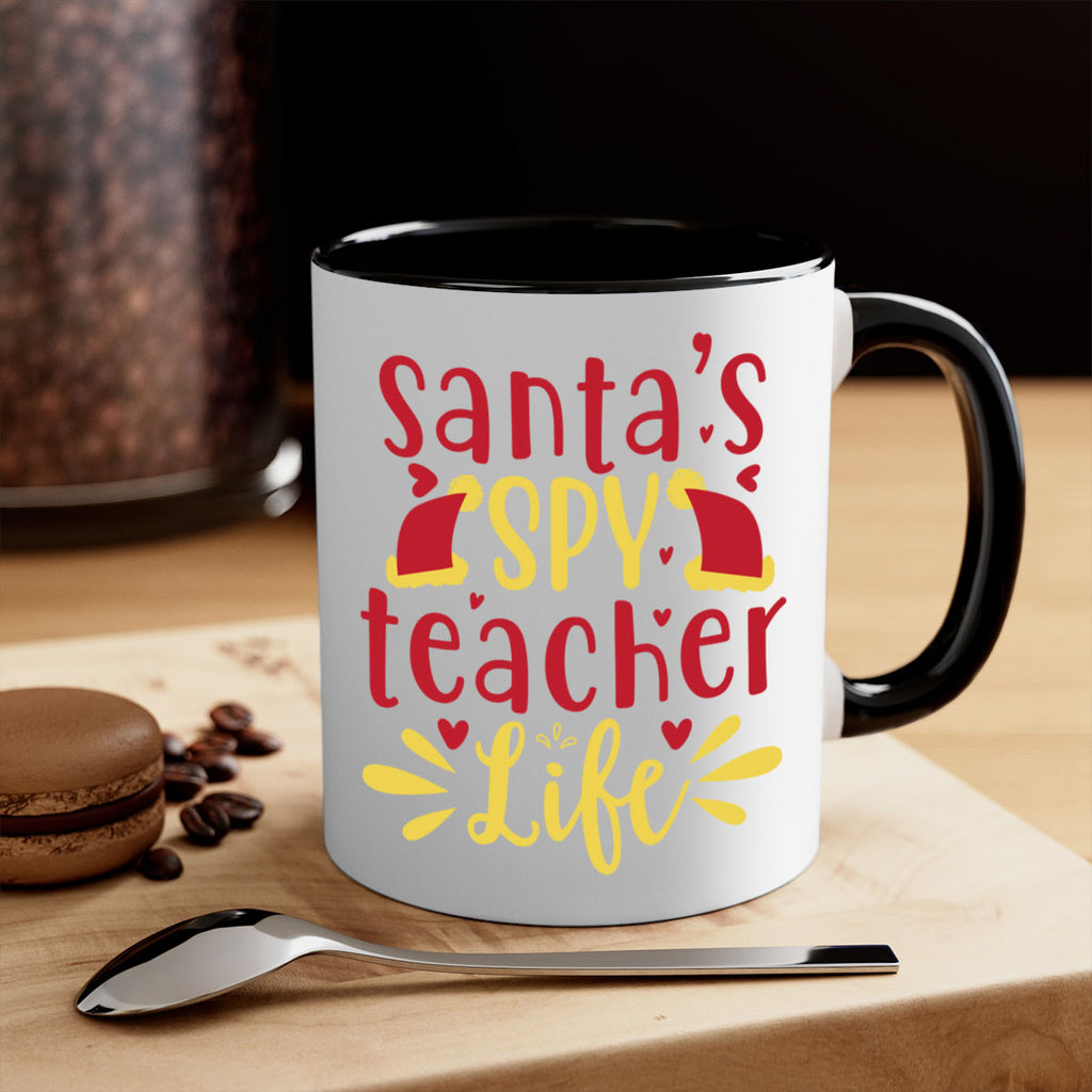 santa’s spy teacher life 12#- christmas-Mug / Coffee Cup