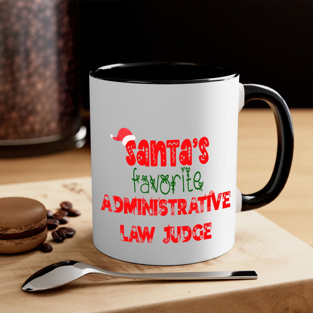 santas favorite administrative law judge style 624#- christmas-Mug / Coffee Cup