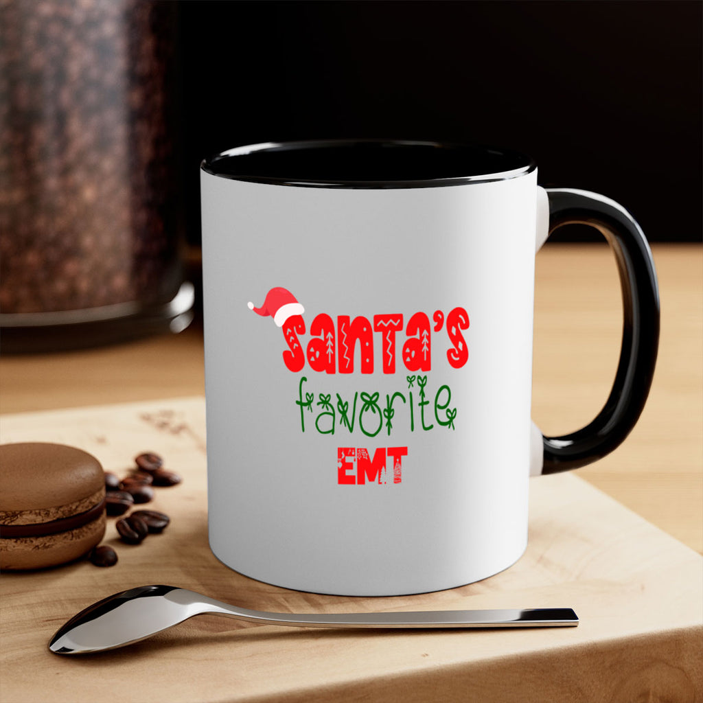 santas favorite emt style 801#- christmas-Mug / Coffee Cup