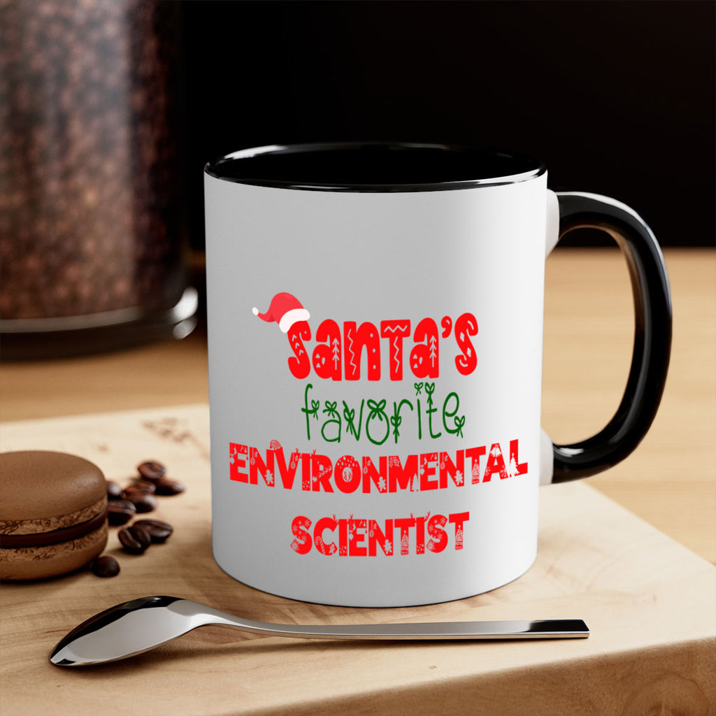 santas favorite environmental scientist style 805#- christmas-Mug / Coffee Cup