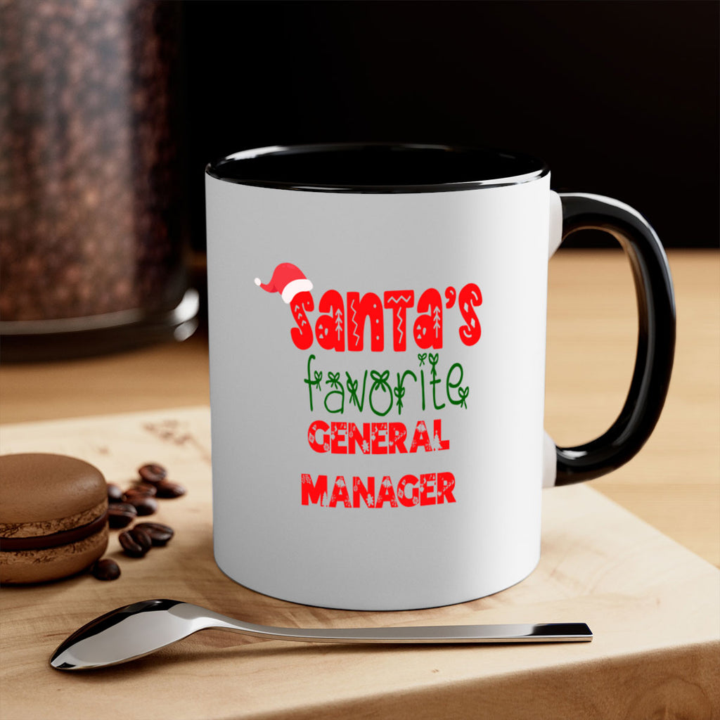 santas favorite general manager style 837#- christmas-Mug / Coffee Cup