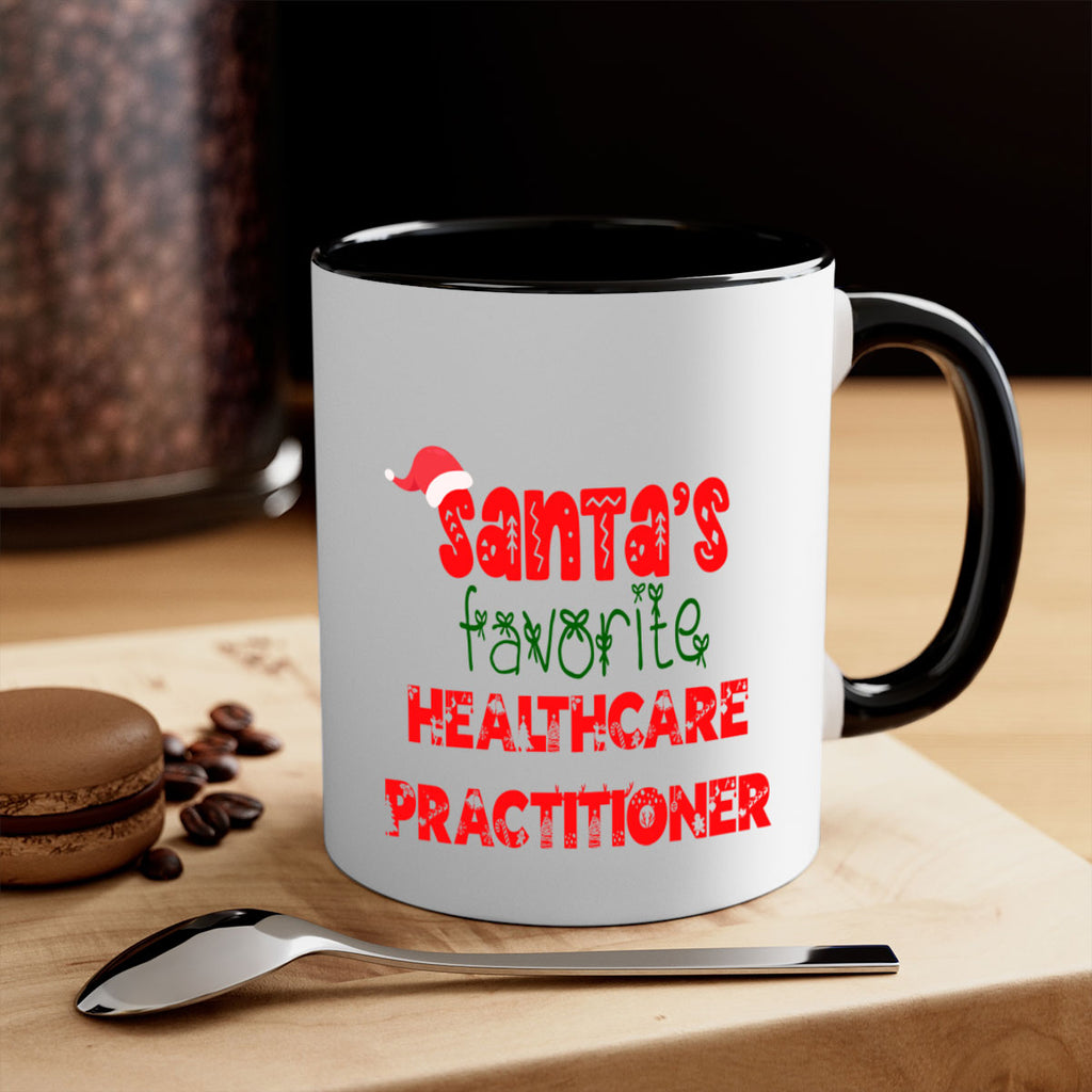santas favorite healthcare practitioner style 867#- christmas-Mug / Coffee Cup