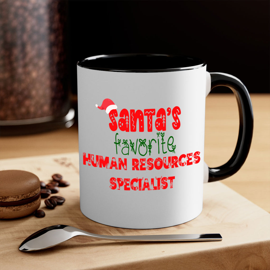 santas favorite human resources specialist style 880#- christmas-Mug / Coffee Cup