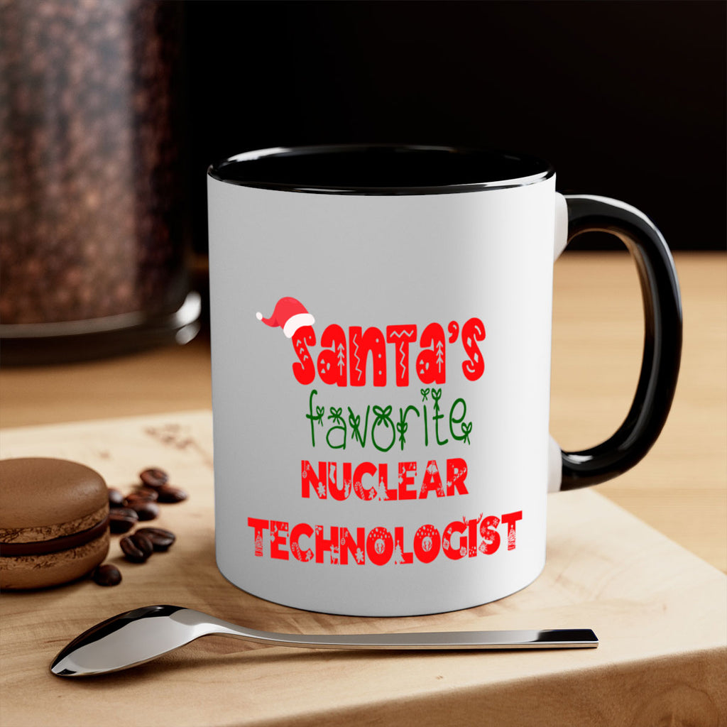 santas favorite nuclear technologist style 977#- christmas-Mug / Coffee Cup