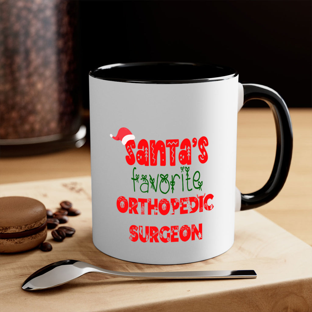 santas favorite orthopedic surgeon style 993#- christmas-Mug / Coffee Cup