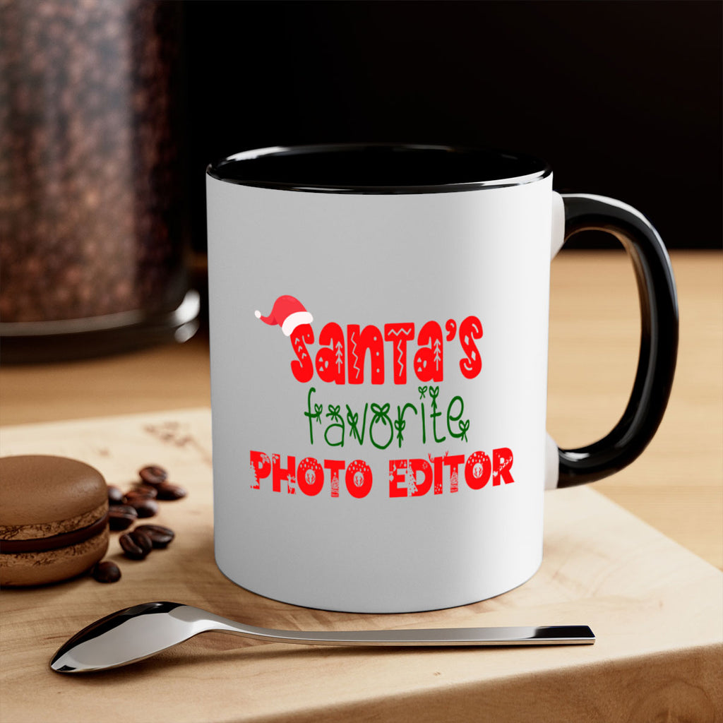 santas favorite photo editor style 1012#- christmas-Mug / Coffee Cup