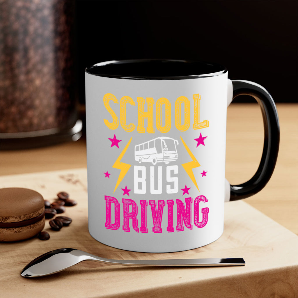 school bus driving Style 17#- bus driver-Mug / Coffee Cup