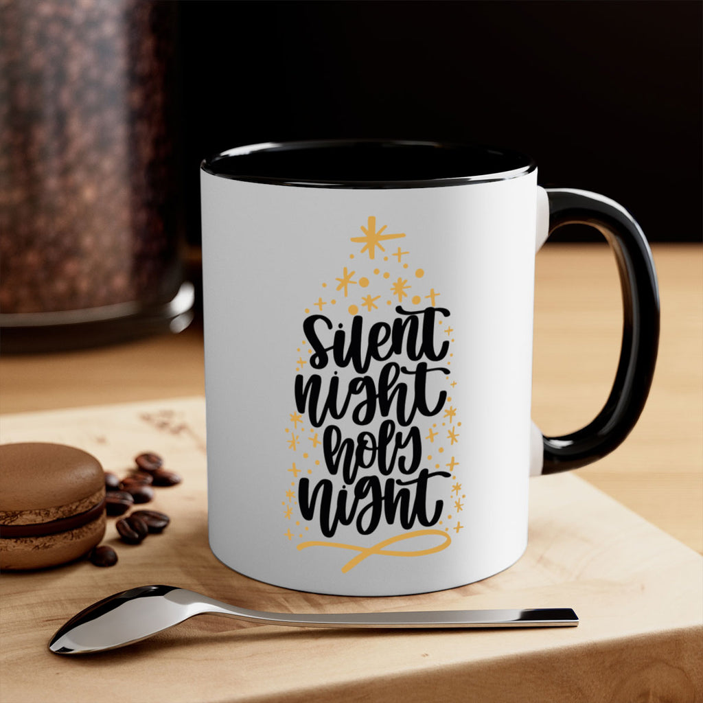 silent night holy night gold 47#- christmas-Mug / Coffee Cup