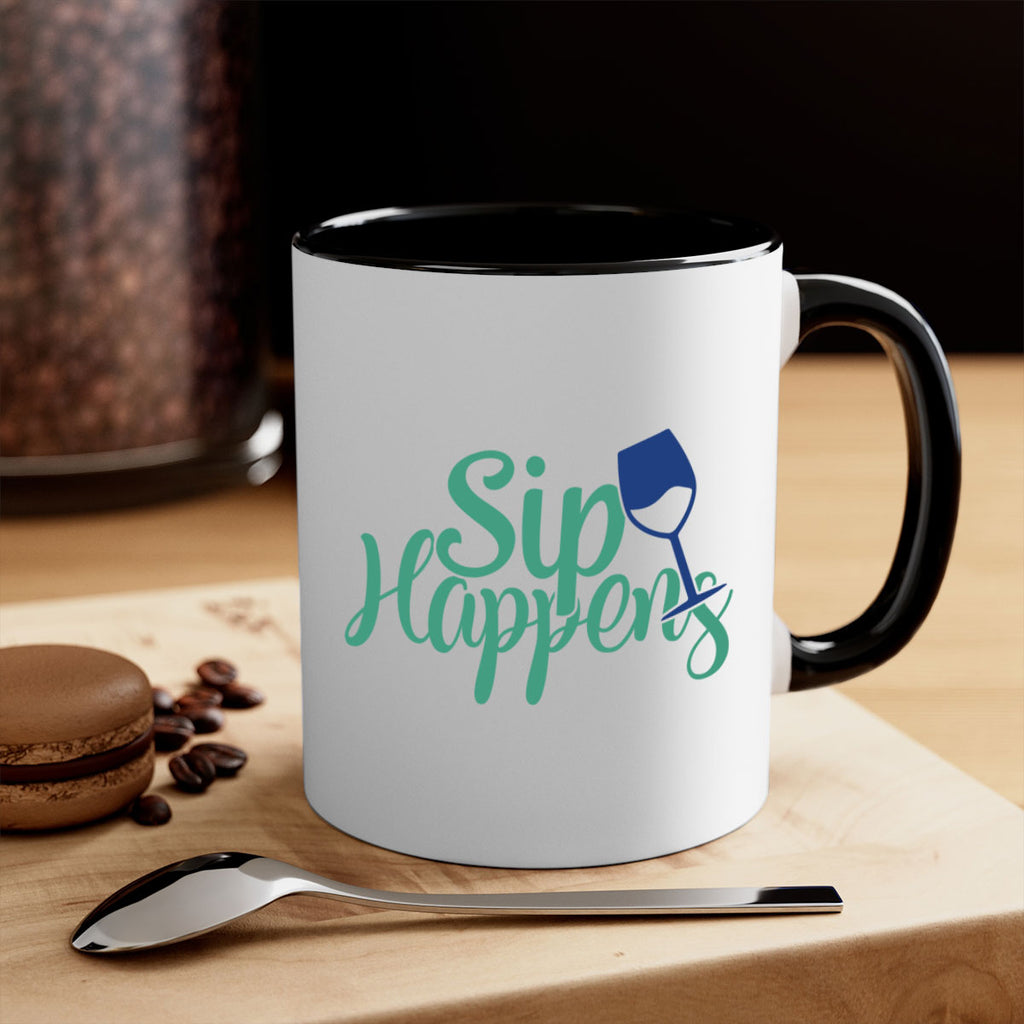 sip happens 166#- wine-Mug / Coffee Cup