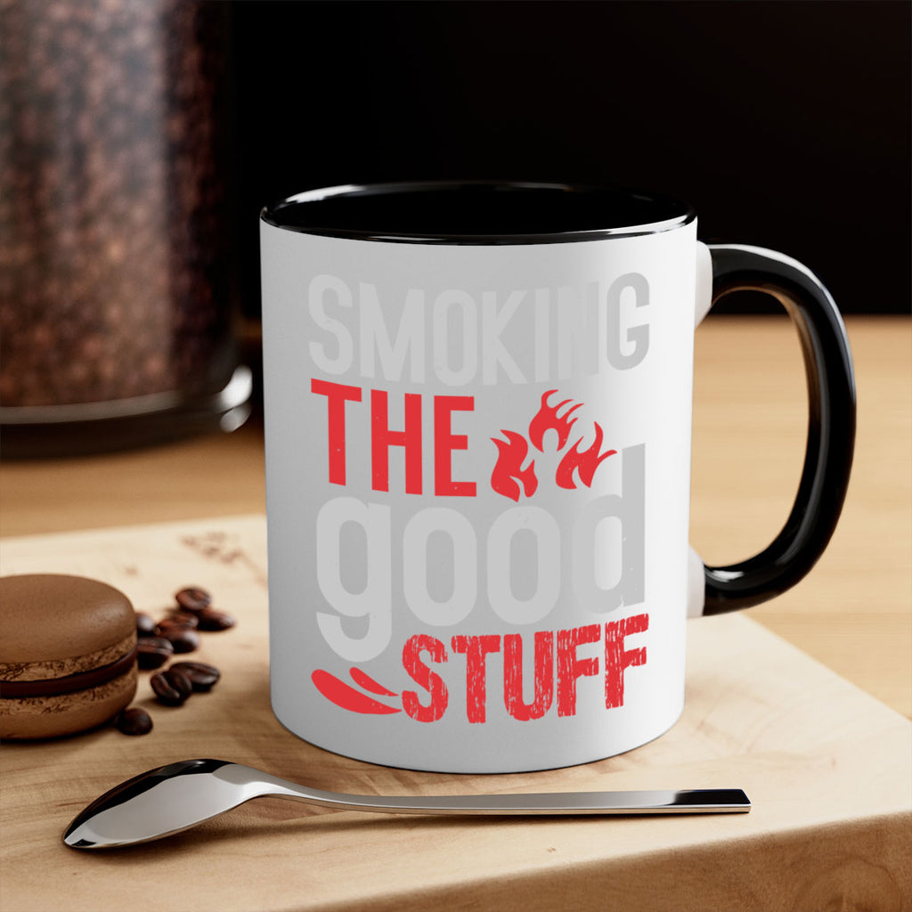 smoking the good stuff 10#- bbq-Mug / Coffee Cup