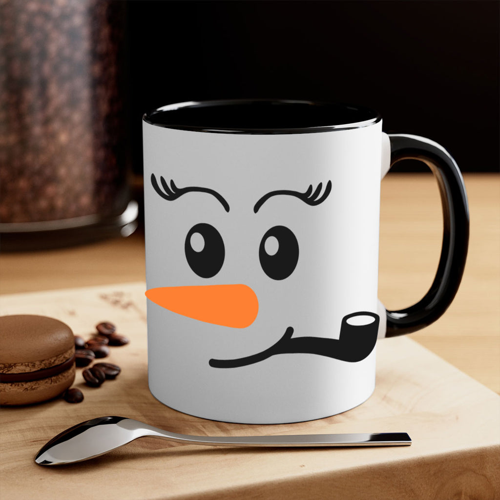 snowman face 6#- christmas-Mug / Coffee Cup