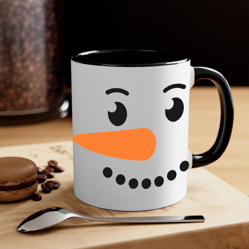 snowman face style 1179#- christmas-Mug / Coffee Cup