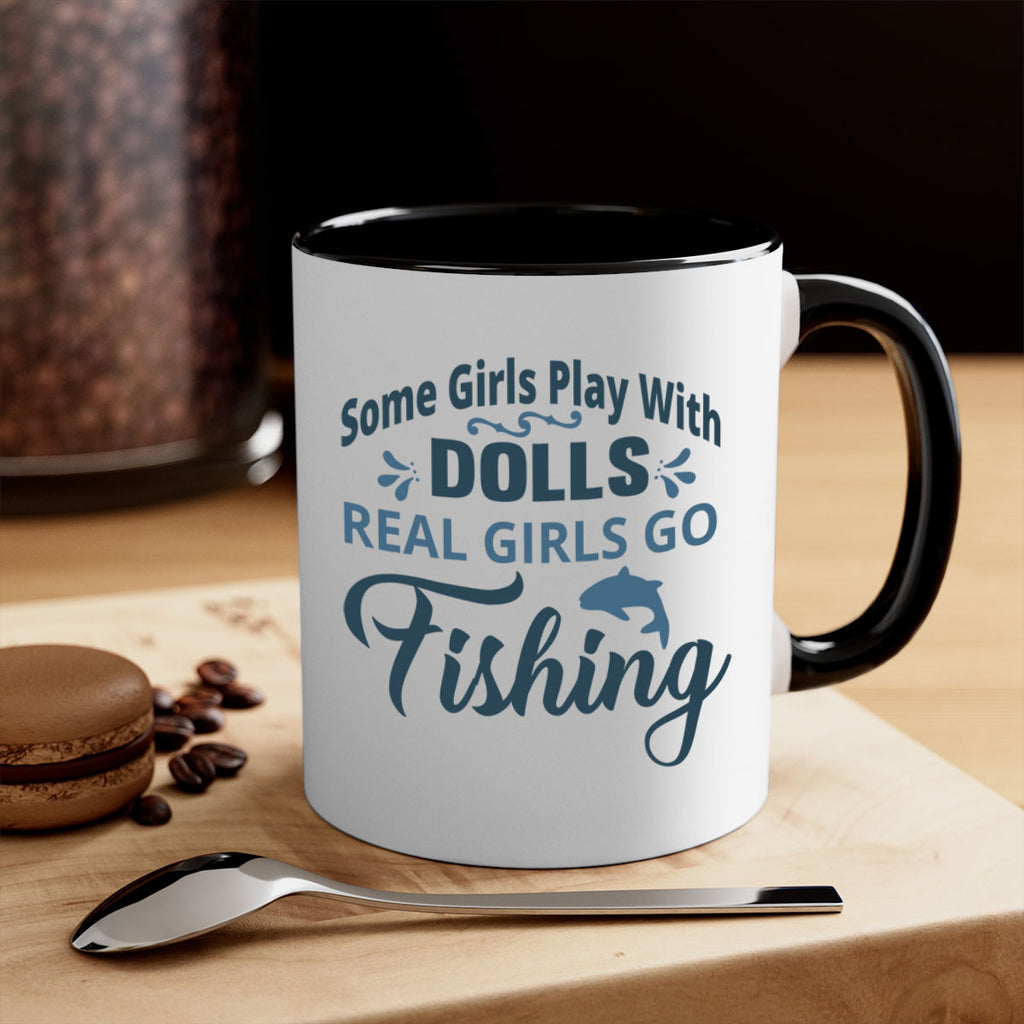 some girl play with dolls 38#- fishing-Mug / Coffee Cup