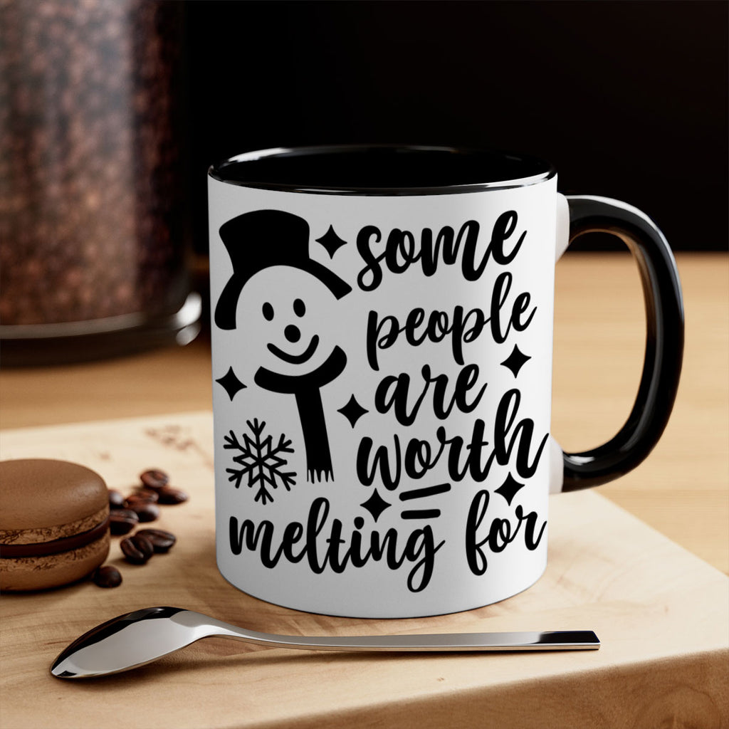 some people are worth melting for style 1181#- christmas-Mug / Coffee Cup