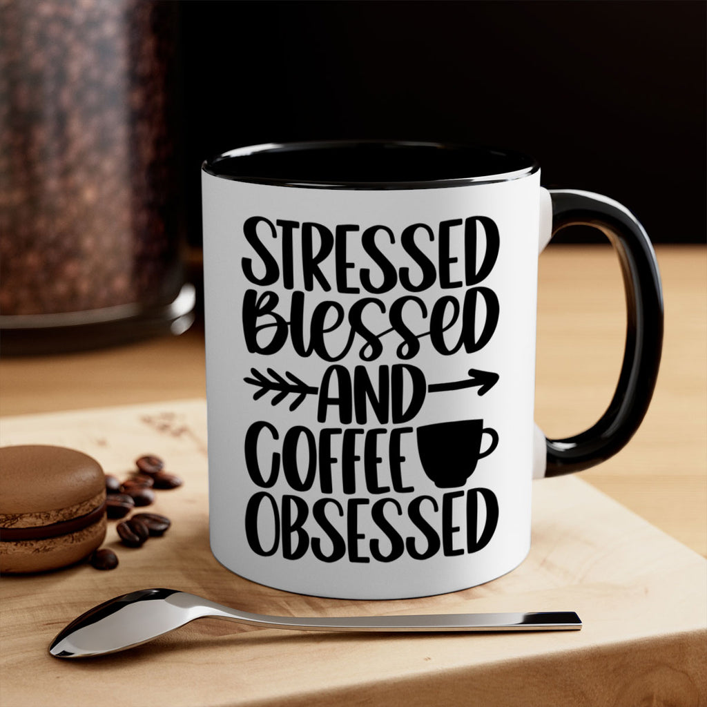 stressed blessed and 26#- coffee-Mug / Coffee Cup