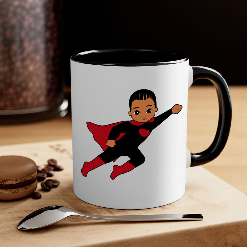 super kid 16#- Black men - Boys-Mug / Coffee Cup