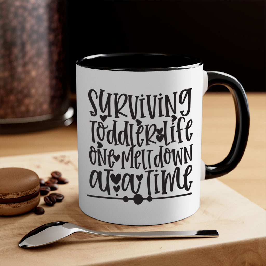 surviving toddler life one meltdown at a time 365#- mom-Mug / Coffee Cup
