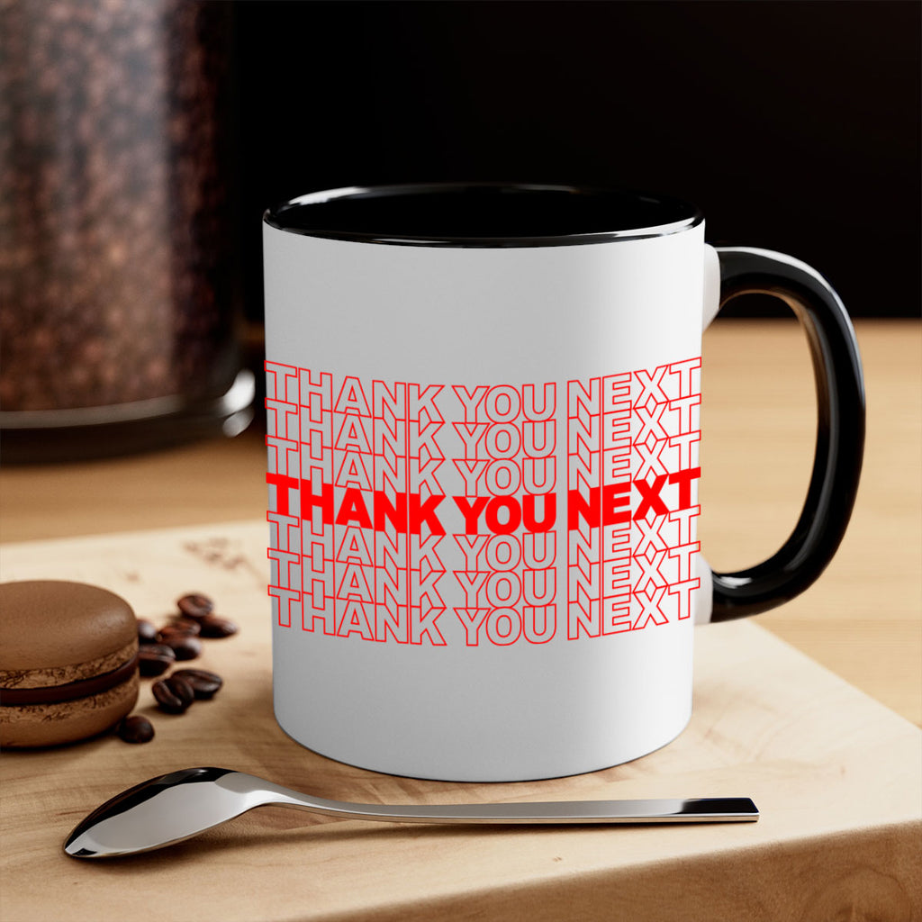 thank you next 22#- black words - phrases-Mug / Coffee Cup