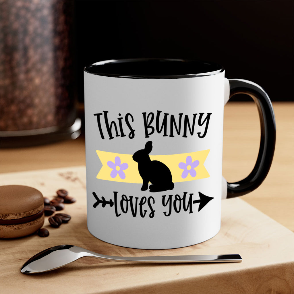 this bunny loves you 10#- easter-Mug / Coffee Cup