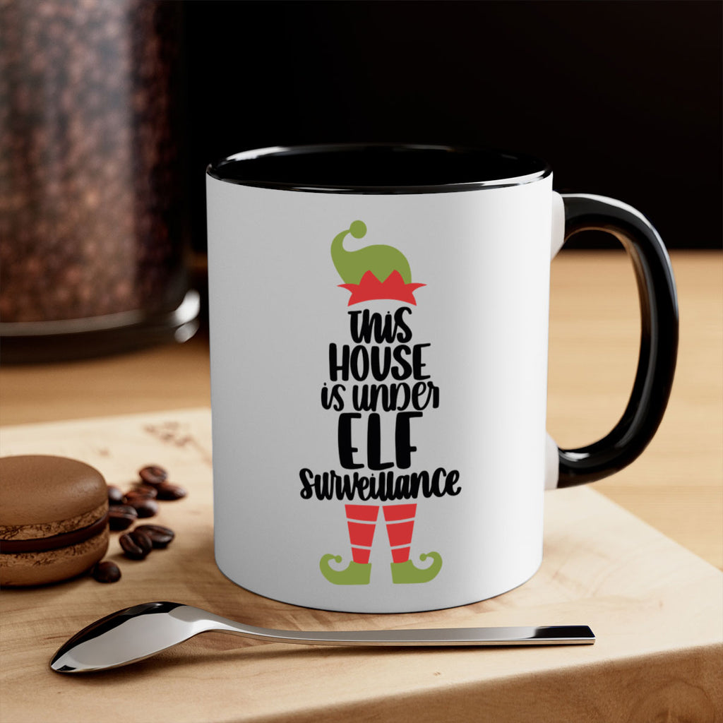this house is under elf surveillance 38#- christmas-Mug / Coffee Cup