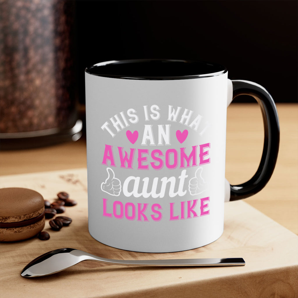 this is an awesome aunt looks like Style 20#- aunt-Mug / Coffee Cup