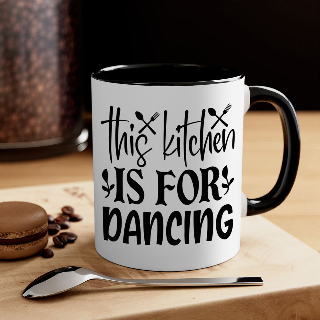 this kitchen is for dancing 75#- kitchen-Mug / Coffee Cup