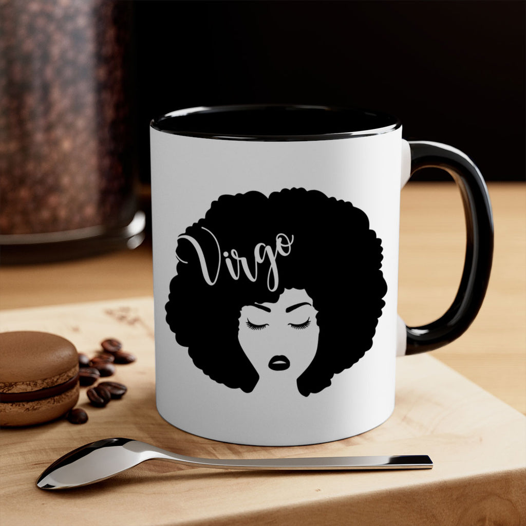 virgo2#- Black women - Girls-Mug / Coffee Cup