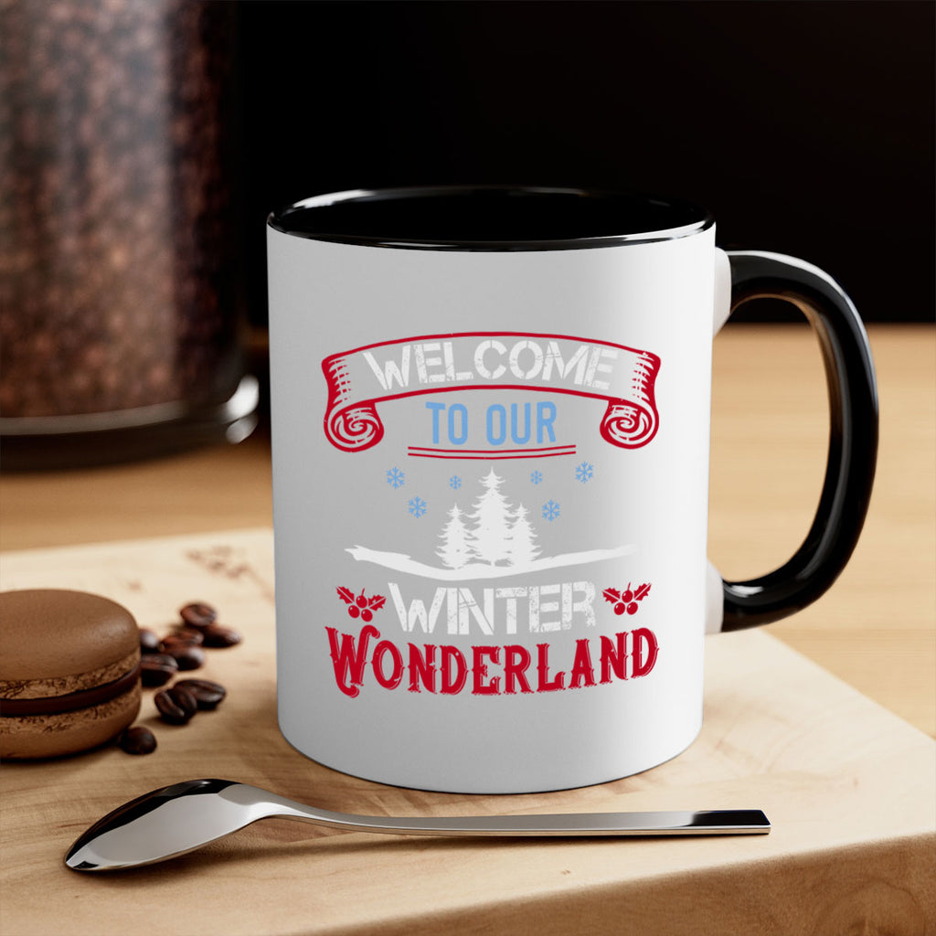 welcome to our winter wonderland 347#- christmas-Mug / Coffee Cup