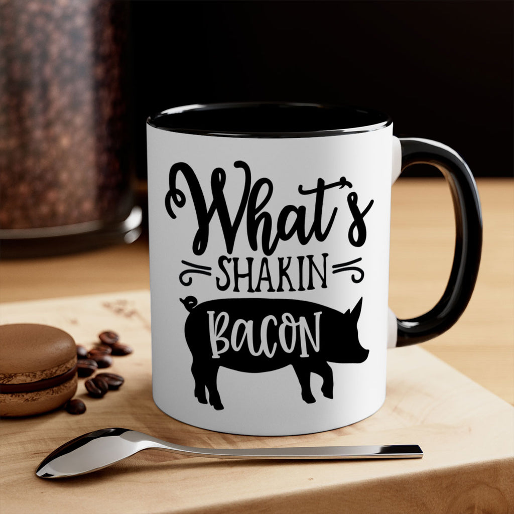 whats shakin bacon 71#- kitchen-Mug / Coffee Cup