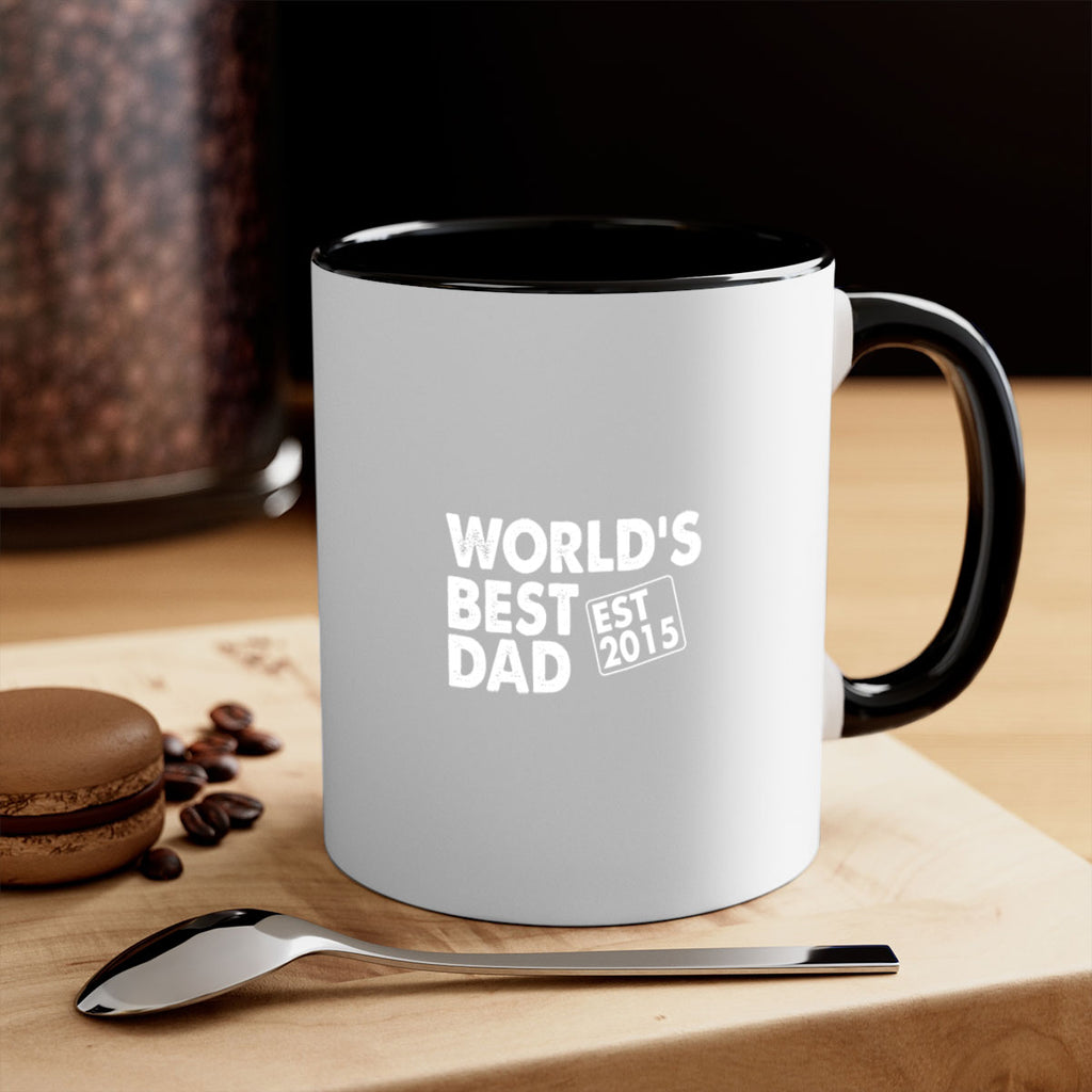 world is best dad est m 62#- dad-Mug / Coffee Cup