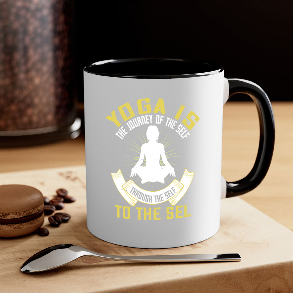 yoga is the journey of the self through the self to the sel 20#- yoga-Mug / Coffee Cup