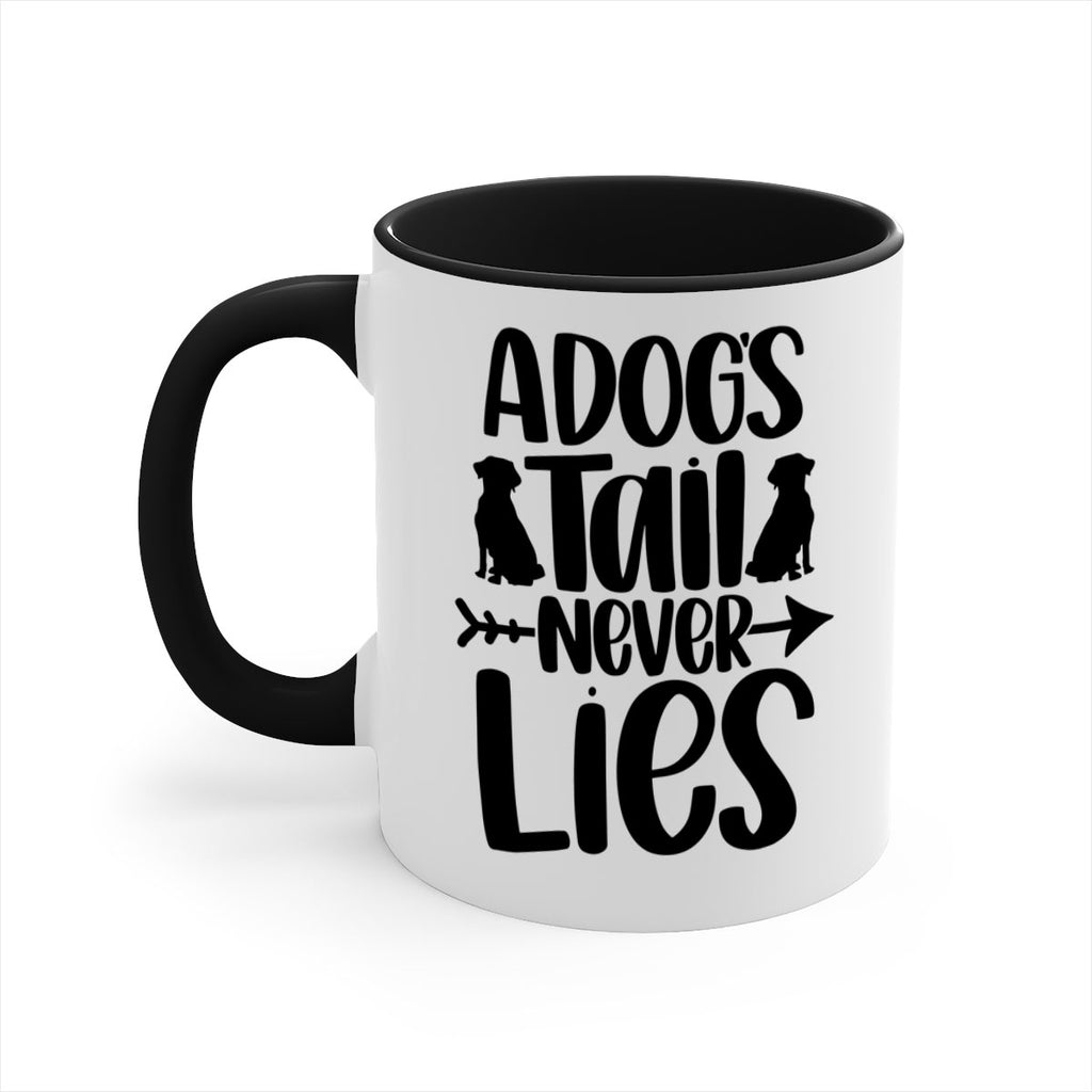 A Dogs Tail Never Lies Style 37#- Dog-Mug / Coffee Cup