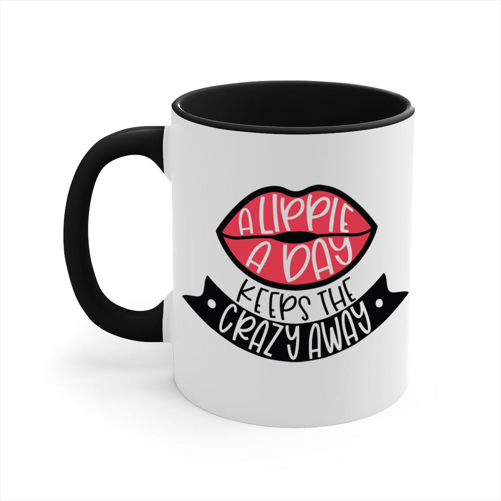 A Lippie A Day Keeps The Crazy Away Style 149#- makeup-Mug / Coffee Cup