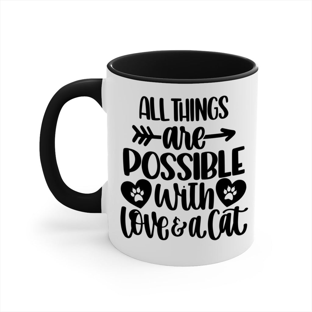 All Things Are Possible Style 75#- cat-Mug / Coffee Cup