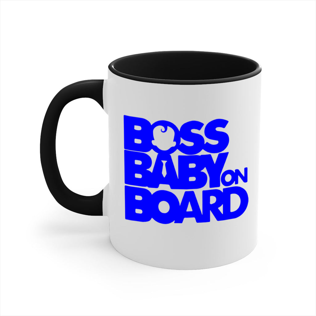 Boss Baby On Board 2#- black words - phrases-Mug / Coffee Cup