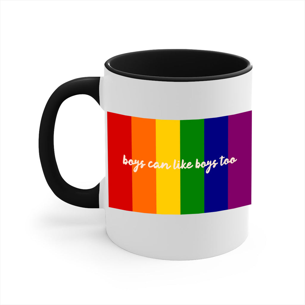 Boys can like Boys too 17#- lgbt-Mug / Coffee Cup