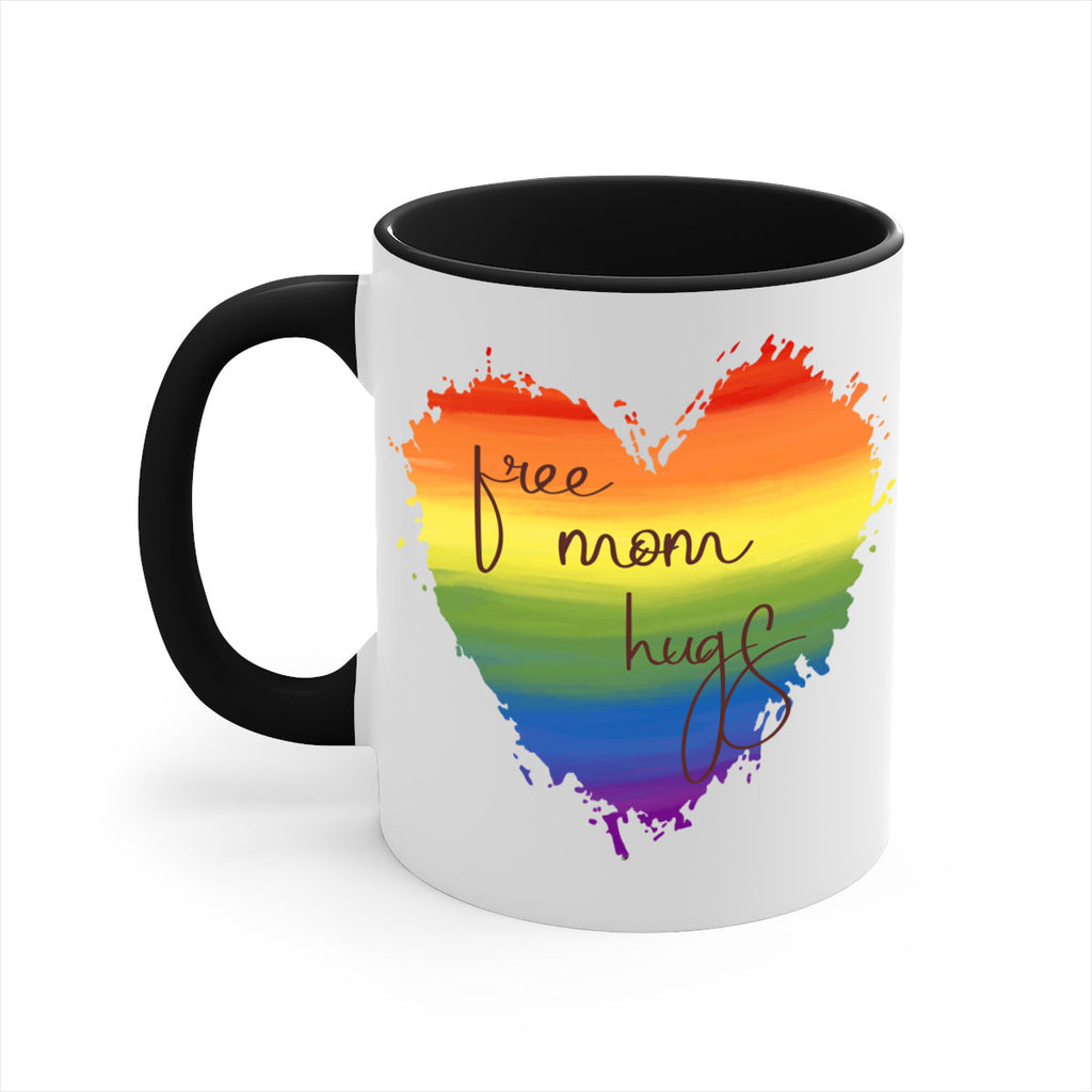 Free Mom Hugs Rainbow Pride Lgbt Png 35#- lgbt-Mug / Coffee Cup