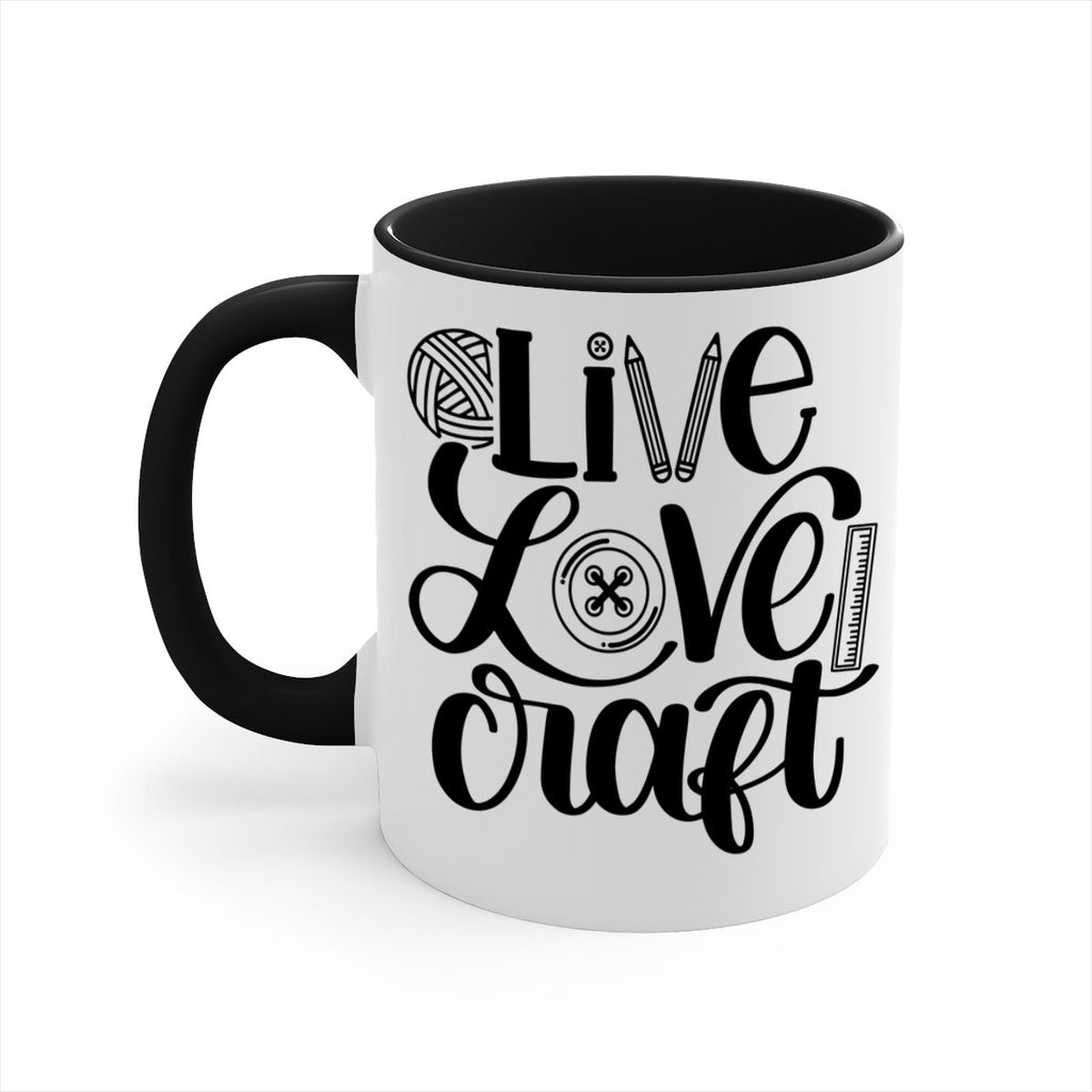 Live Love Craft 14#- crafting-Mug / Coffee Cup