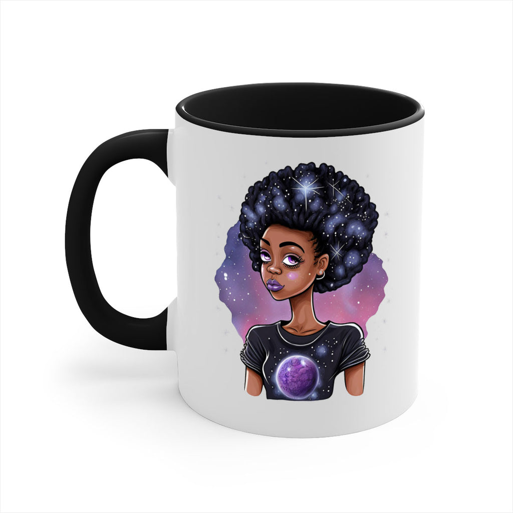 Sparkling Black Girl Design 11#- Black women - Girls-Mug / Coffee Cup