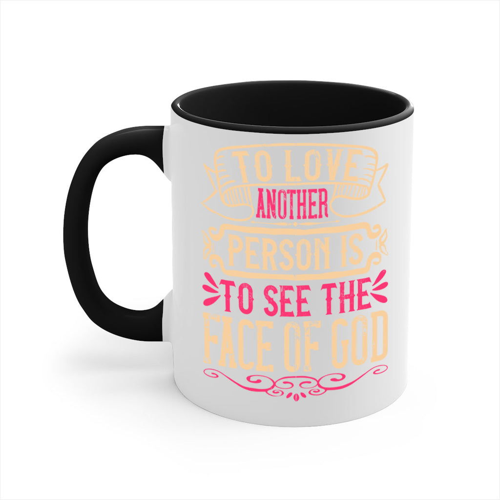 To love another person is to see the face of God Style 16#- Dog-Mug / Coffee Cup