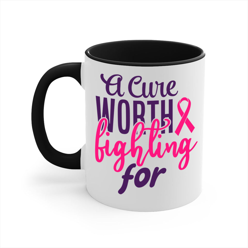 a cure worth fighting for Style 17#- breast cancer-Mug / Coffee Cup