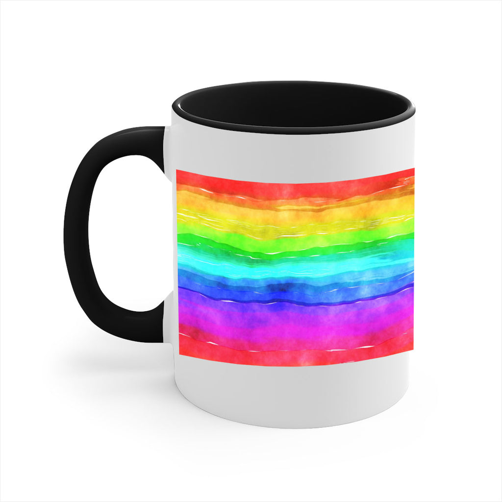 abstract rainbow 18#- lgbt-Mug / Coffee Cup