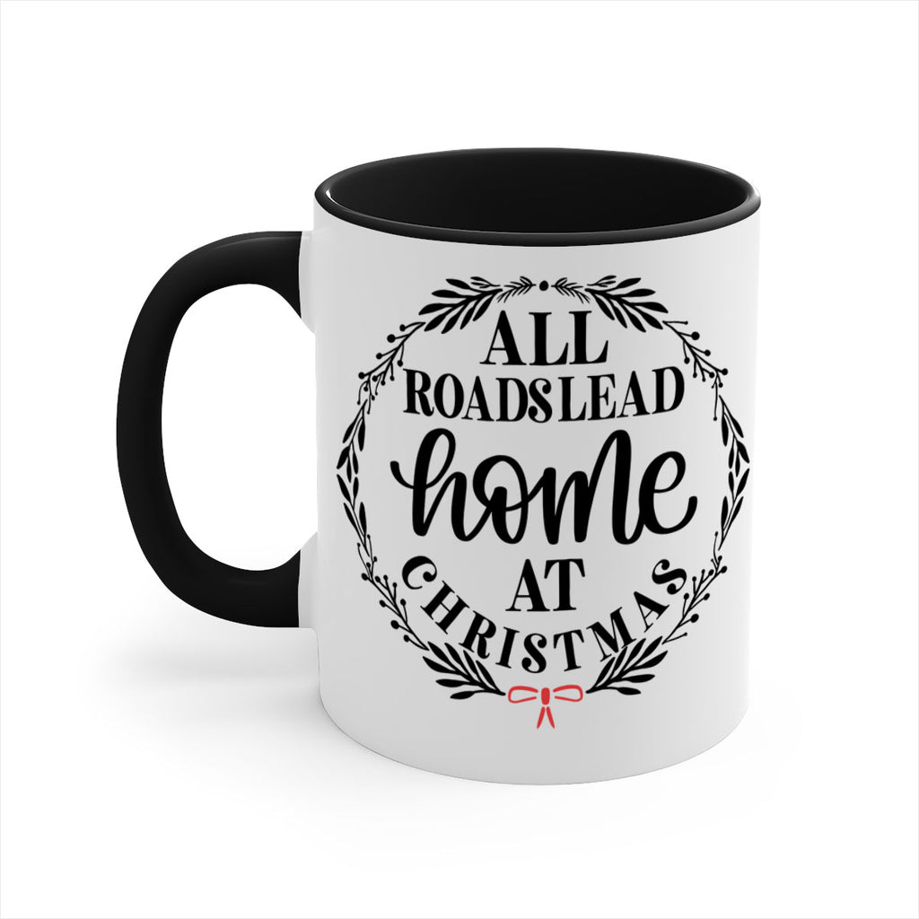 all roadslead home at christmas 213#- christmas-Mug / Coffee Cup