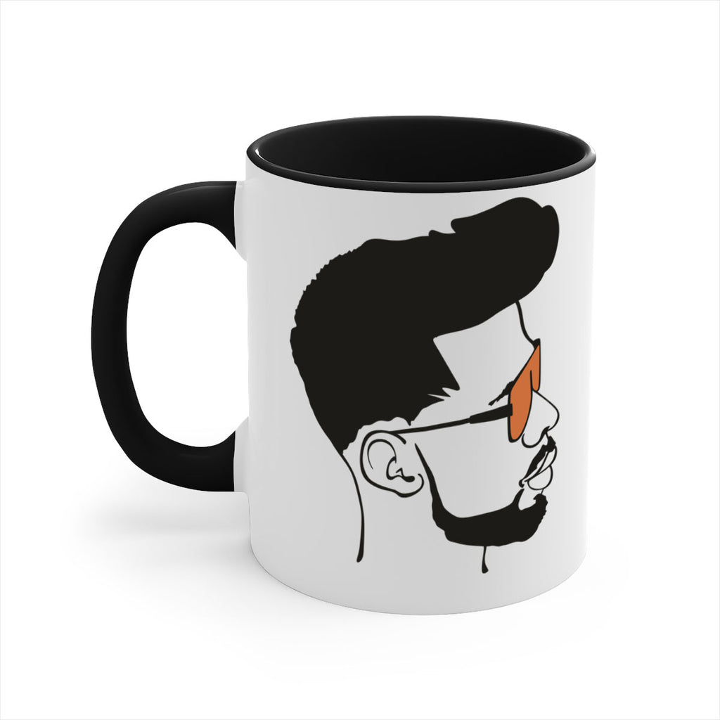 beardman 50#- Black men - Boys-Mug / Coffee Cup