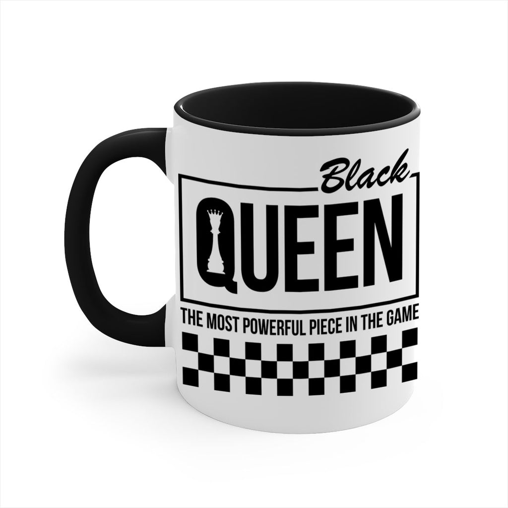 black queen chess checkered 221#- black words - phrases-Mug / Coffee Cup