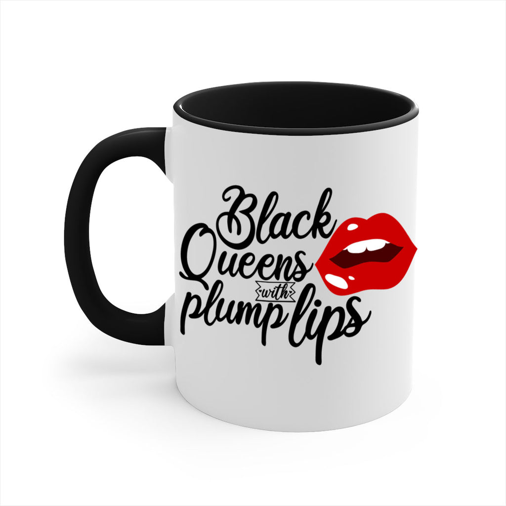 black queens plump lips Style 54#- Black women - Girls-Mug / Coffee Cup