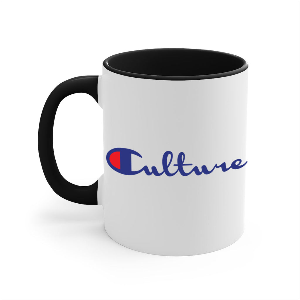 culture champion 180#- black words - phrases-Mug / Coffee Cup