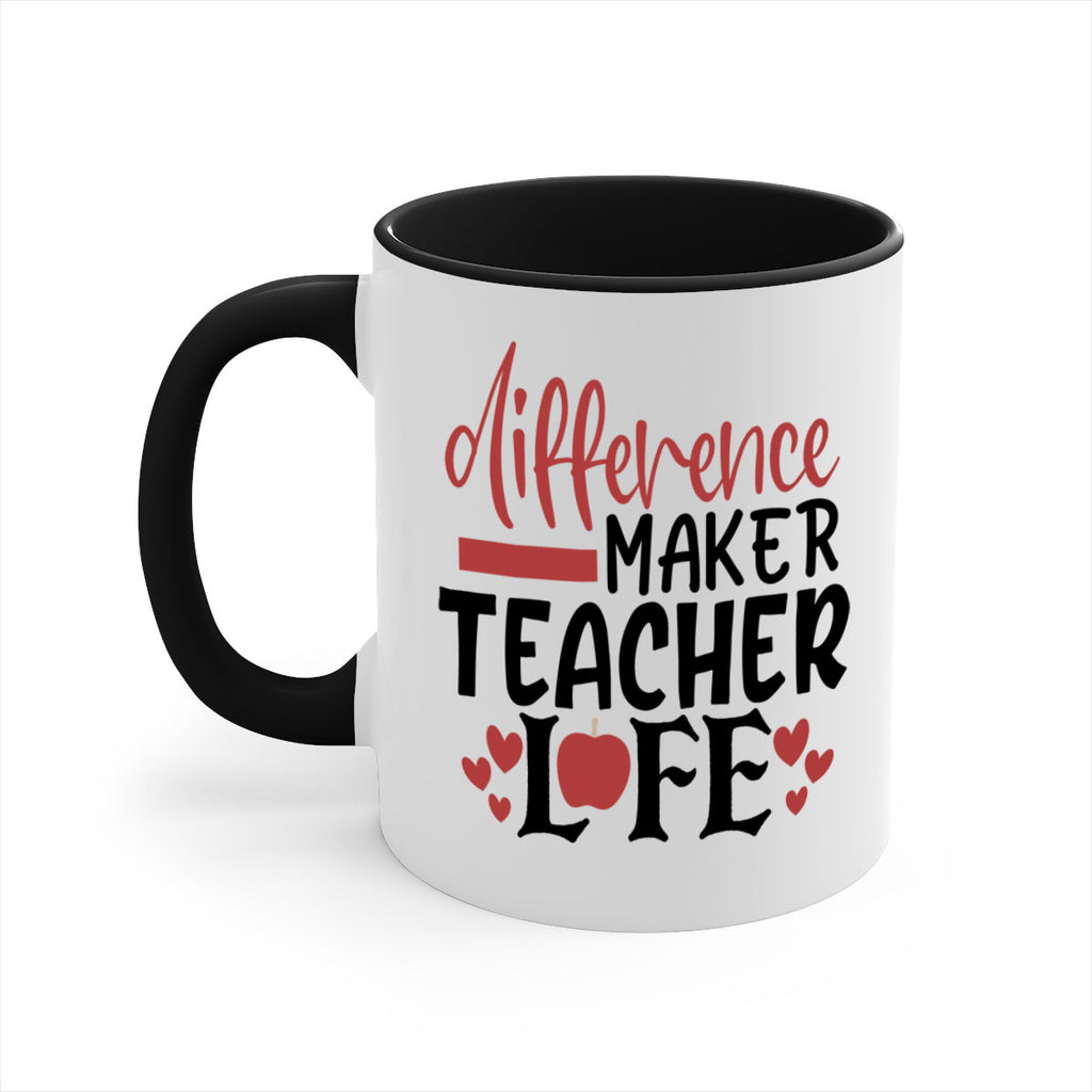 difference maker teacher life Style 184#- teacher-Mug / Coffee Cup