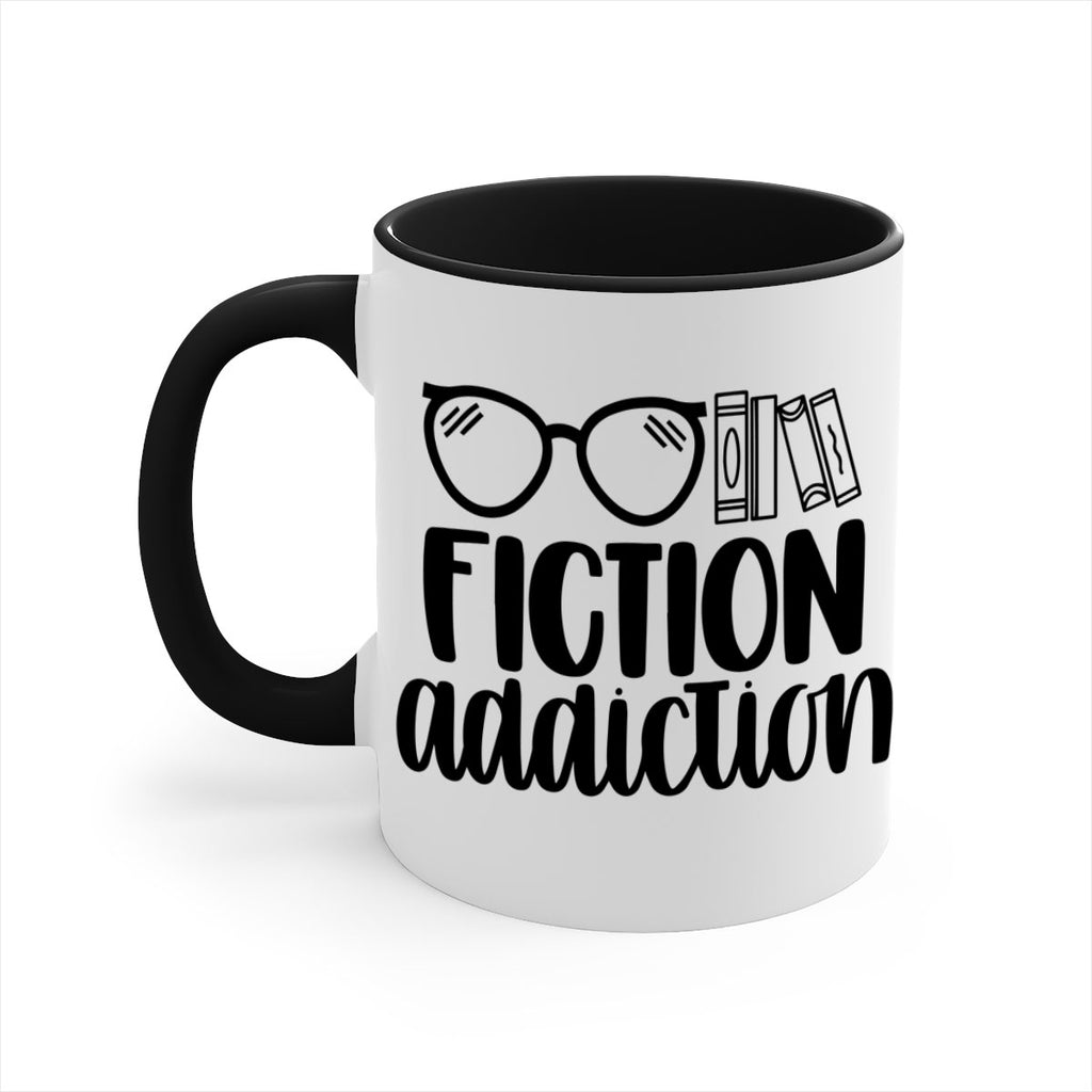 fiction addiction 40#- Reading - Books-Mug / Coffee Cup